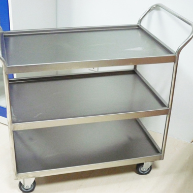 Stainless steel trolley