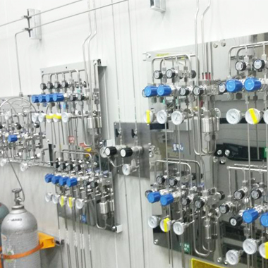   Lab gas supply system